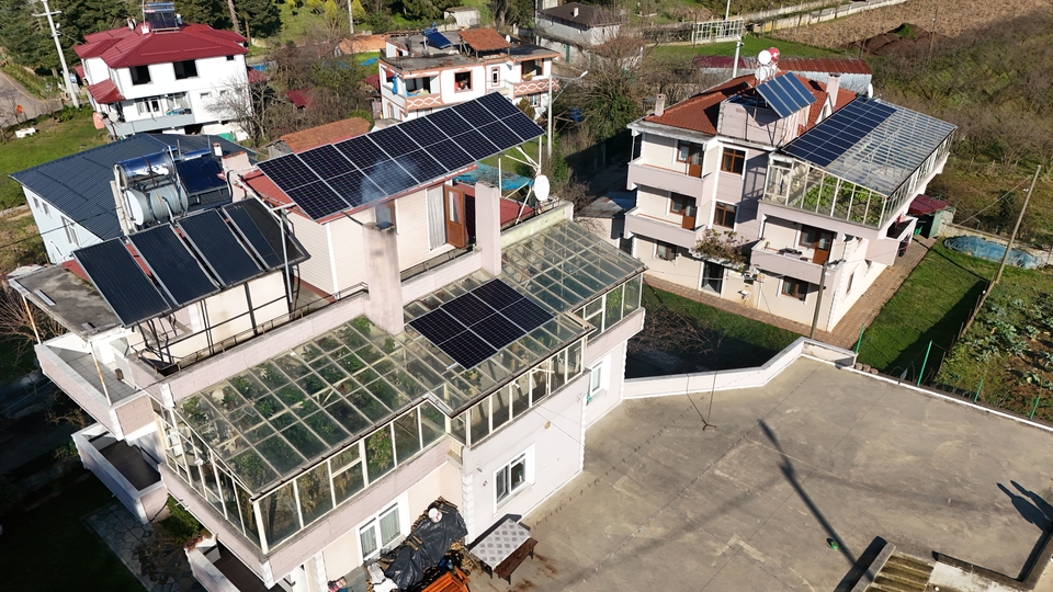 Evin terasında organik tarım