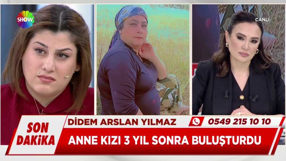 Didem Arslan Yılmaz kayıp anneyi dakikalar içinde buldu