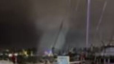 Bodrum'da denizde hortum paniği