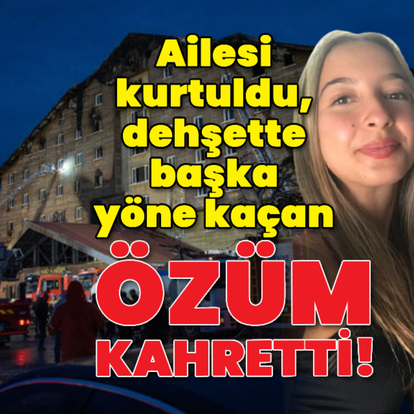 Ailesi kurtuldu, dehşette başka yöne kaçan Özüm kahretti!