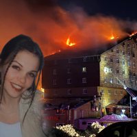 Yangın sırasında 12'inci kattan atladı!