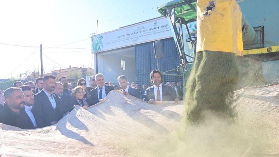 Gaziantep'te Nane Eleme ve Paketleme Tesisi açıldı