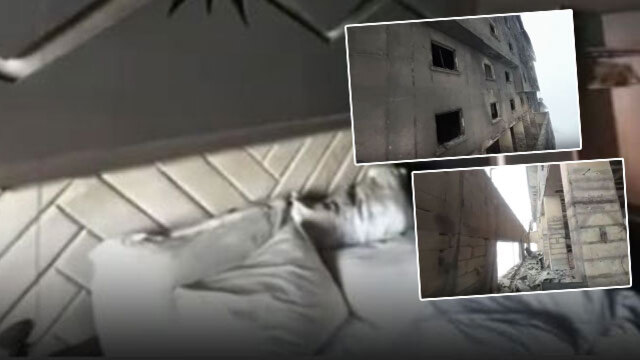 Dronla görüntülenen son hali kâbustan farksız!