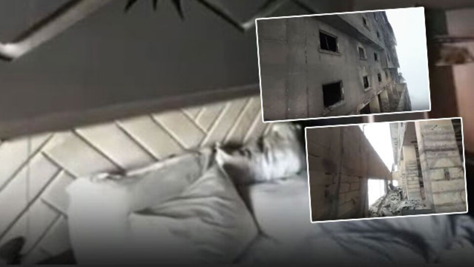 Dronla görüntülenen son hali kâbustan farksız!