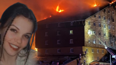 Yangın sırasında 12'nci kattan atladı!