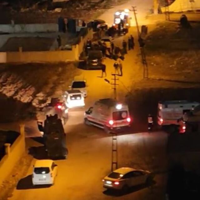 Mardin Kızıltepe'de silahlı kavga: 3 yaralı