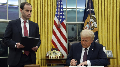 Trump ilk röportajını verdi