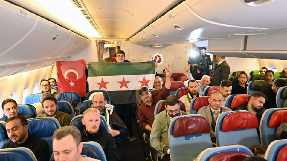 İstanbul'dan Şam'a ilk uçuş