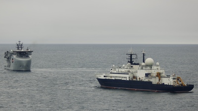 Birleşik Krallık Donanması Rus casus gemisini tespit etti