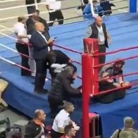 Kick boks şampiyonasında kavga! 4 hakem yaralandı