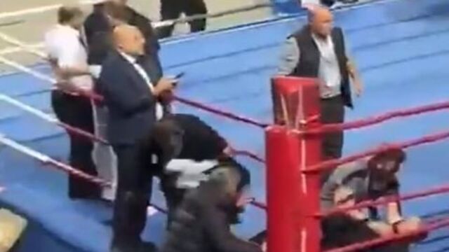 Kick boks şampiyonasında kavga! 4 hakem yaralandı