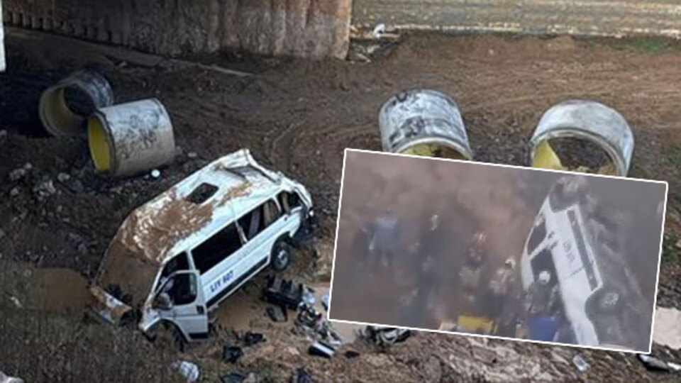 İstanbul'da servis minibüsü şarampole uçtu! Can kaybı ve yaralılar var!