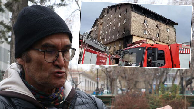 Çarşafları birbirine bağladı! Dehşet otelinden 11 kişiyi kurtardı!