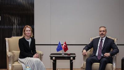 AB Yüksek Temsilci Kallas Ankara'da