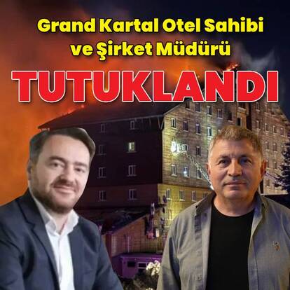  Bolu Kartalkaya'daki yangın faciasında 2 kişi tutuklandı