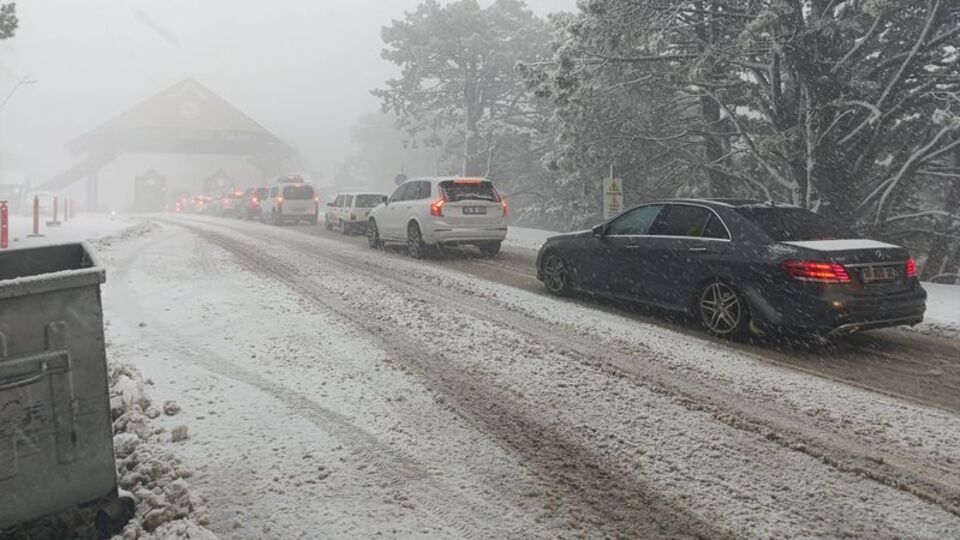 Uludağ'a zincirsiz çıkış yasaklandı