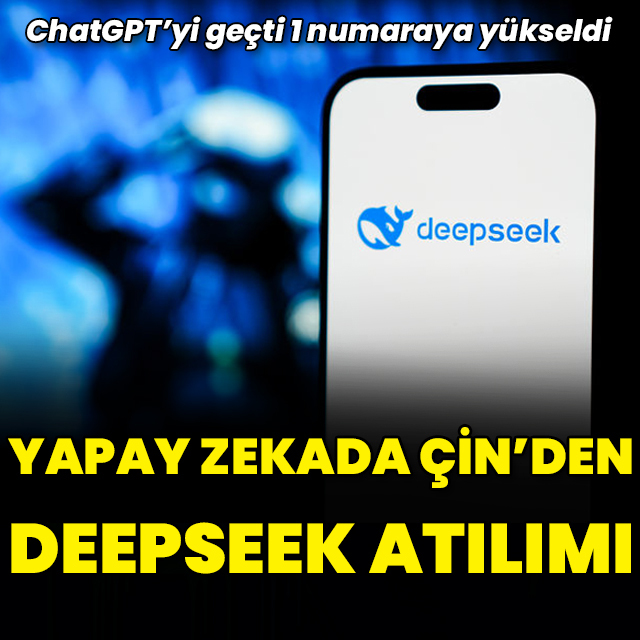 Yapay zekada Çin'den Deepseek ile yanıt