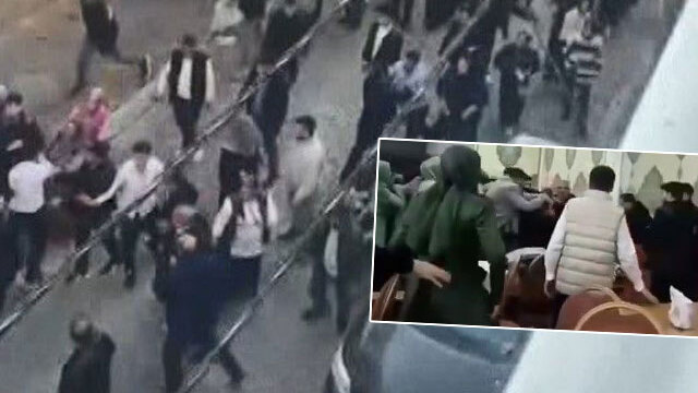 Kız ve erkek tarafı birbirine girdi! 'Takı' kavgası sokağa taştı!