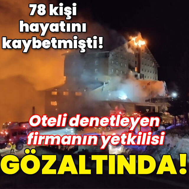 Denetim firmasının yetkilisi gözaltına alındı!