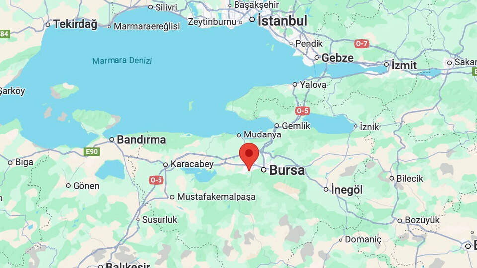 Bursa'da 4.0 büyüklüğünde deprem!