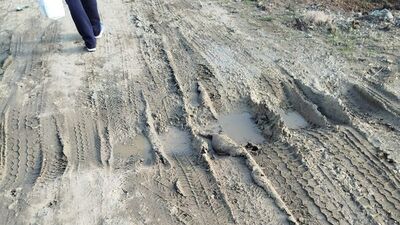 Marmaraereğlisi'nde yol tepkisi