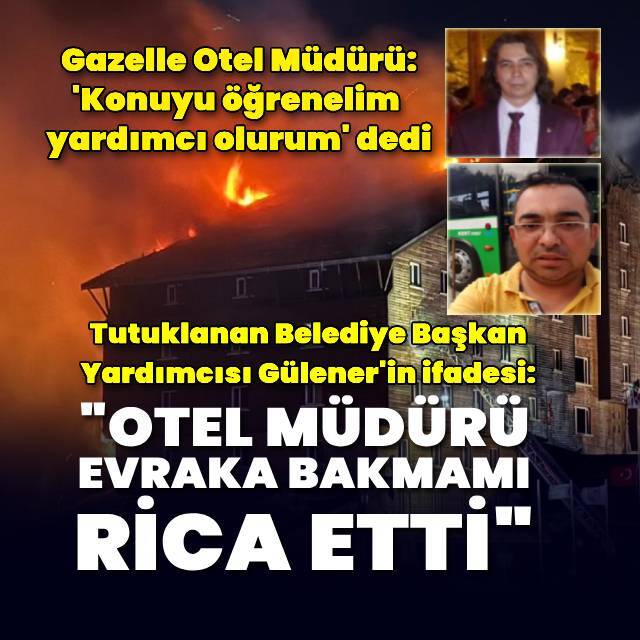 Bolu Kartalkaya yangını zanlılarının ifadeleri ortaya çıktı