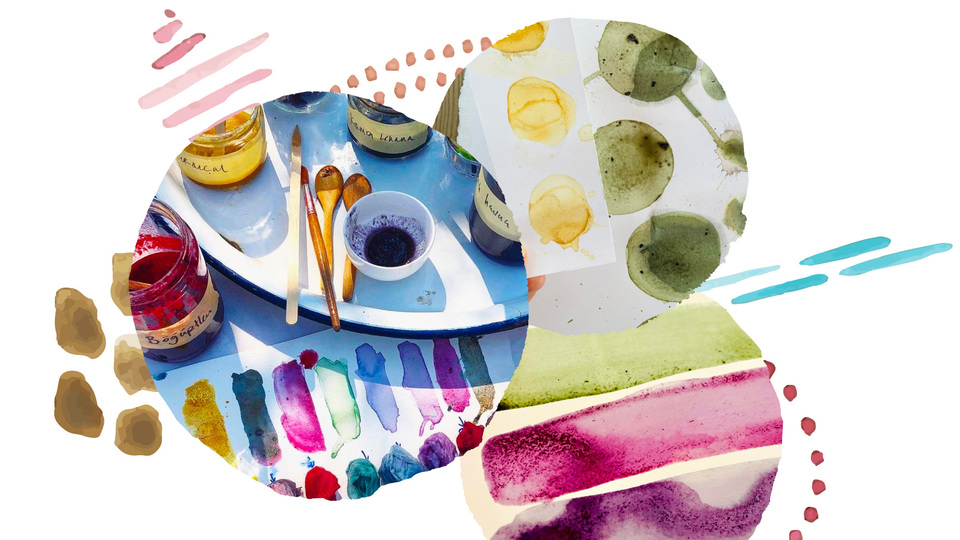 'Doğal Mürekkep Yapımı' atölyesi