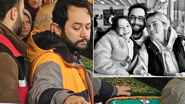 Bir yanda eşi bir yanda kızı... Tarifsiz acı!