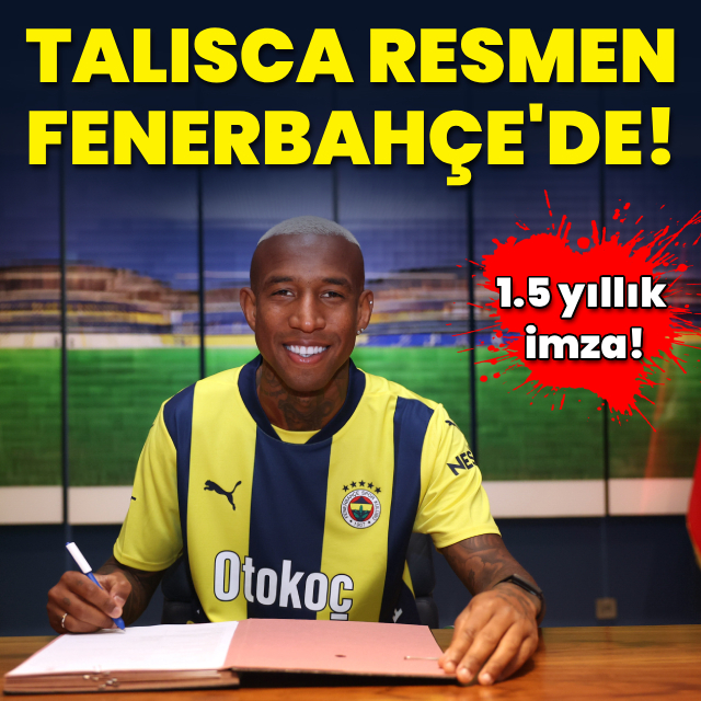 Anderson Talisca, 1.5 yıllığına Fenerbahçe'de!