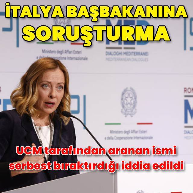 İtalya başbakanına soruşturma