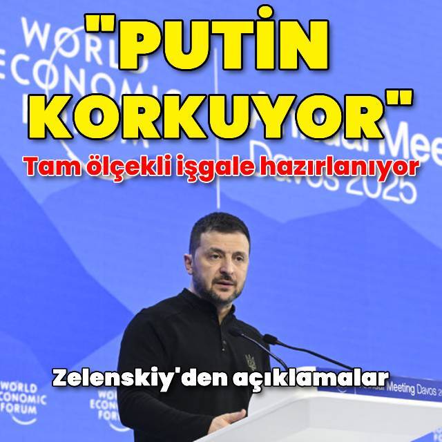 Zelenskiy: Putin korktuğunu bir kere daha gösterdi