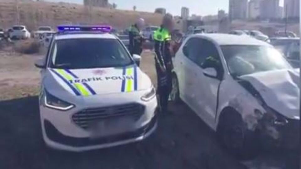 Drift atan sürücüye 55 bin lira ceza!