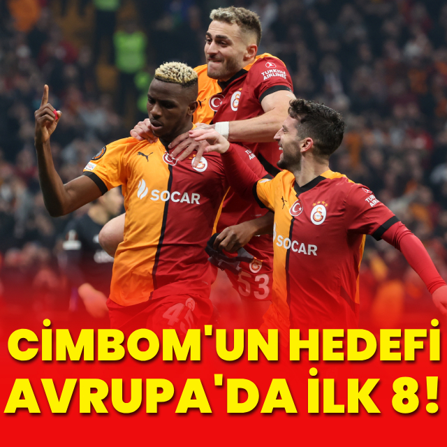 Galatasaray'da hedef ilk 8!