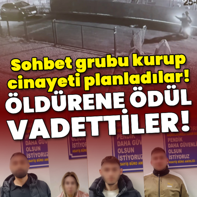 Sohbet grubu kurup cinayeti planladılar!