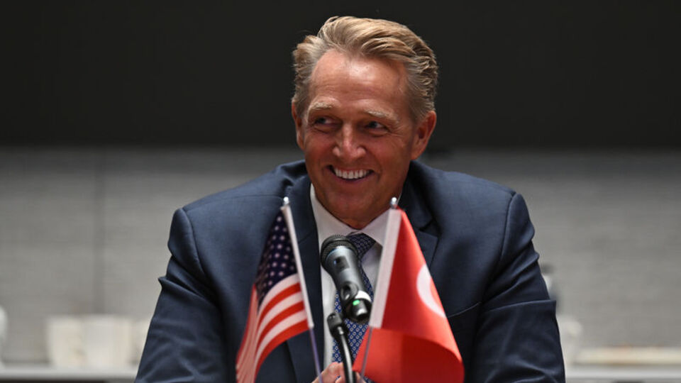 ABD'nin eski Ankara Büyükelçisi Flake onuruna resepsiyon