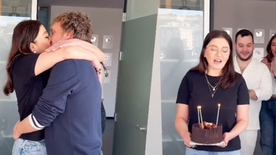 Sevgilisinin doğum gününü kutladı