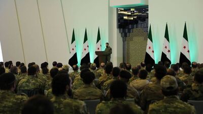 Ahmed Şara geçici dönem başkanlığını üstlendi