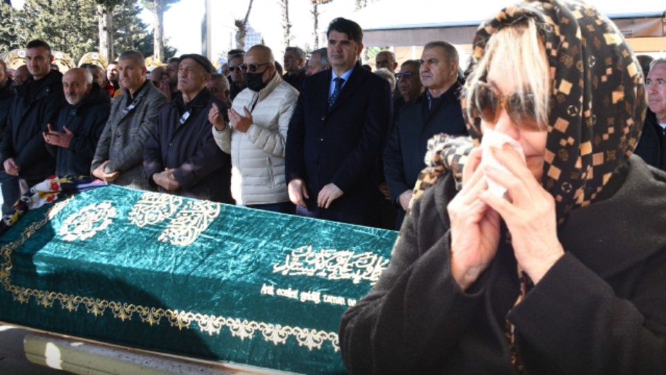 Teyzesi son yolculuğuna uğurlandı