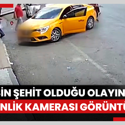 Kayseri'de polisin şehit olduğu olayın güvenlik kamera görüntüleri ortaya çıktı