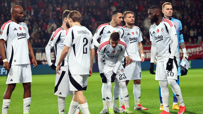 Beşiktaş'tan Avrupa'ya veda!