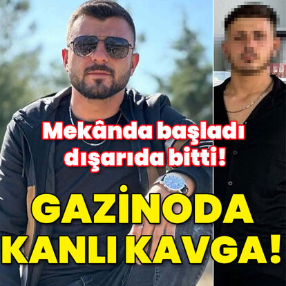 Mekânda başladı dışarıda bitti! Gazinoda kanlı kavga!