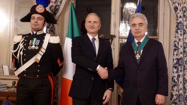 Birol, İtalya'nın en prestijli ödülüne layık görüldü