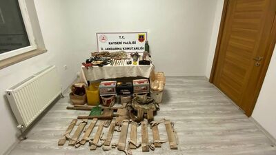 Tümülüste define arayan 4 kişi yakalandı