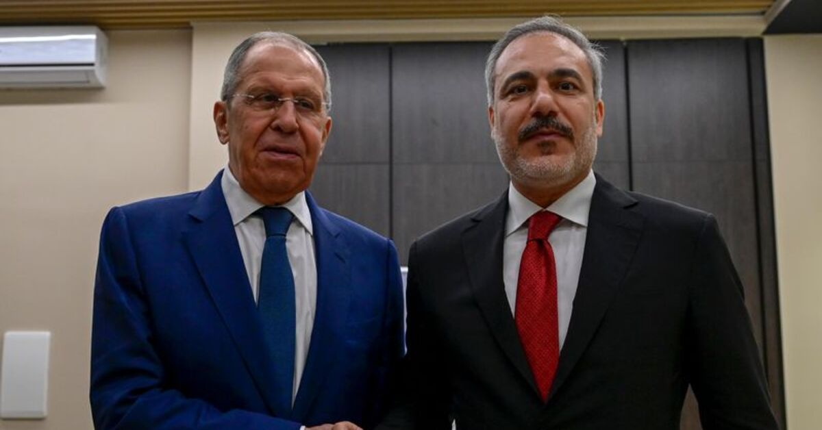 Hakan Fidan ve Sergey Lavrov Görüşmesi