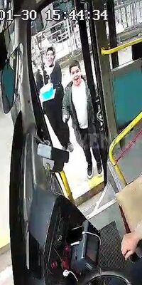  Otobüs şoförüne sürpriz kutlama