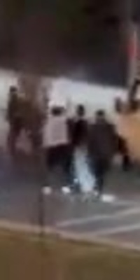  Tekme tokatlar havada uçuştu