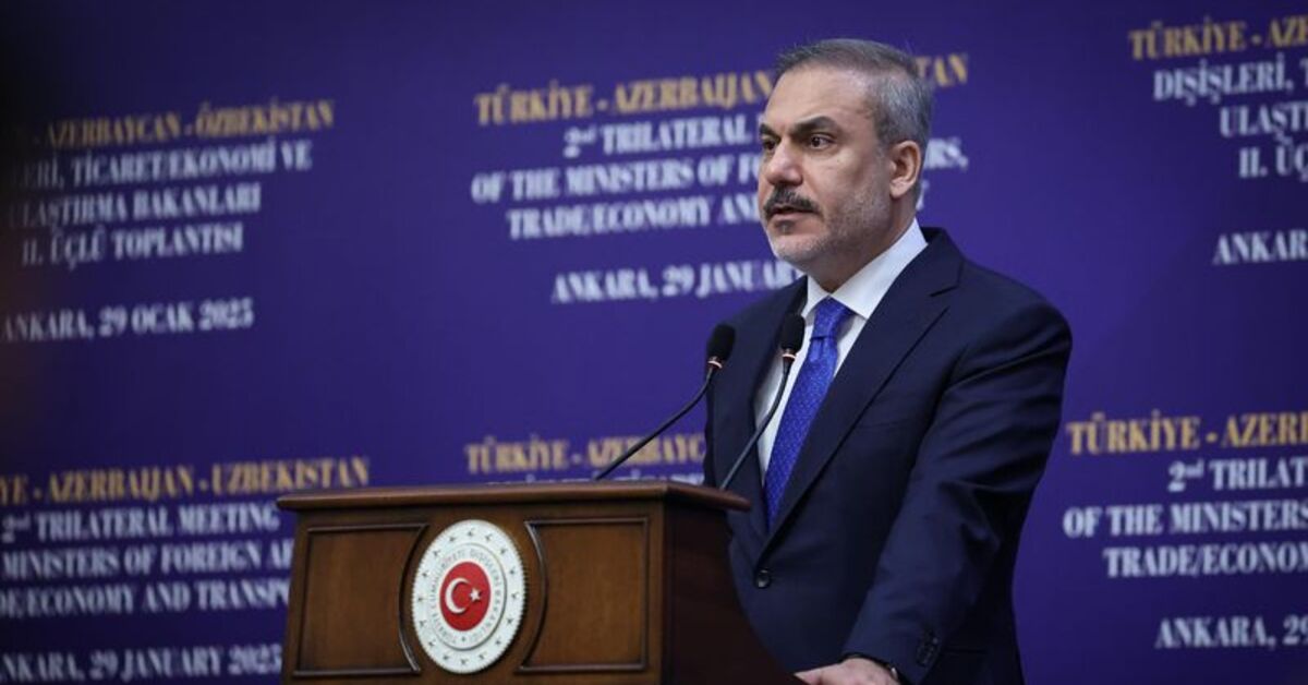Dışişleri Bakanı Hakan Fidan