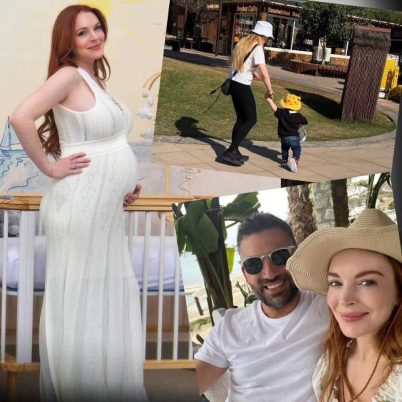 Oğluyla ilk fotoğraf