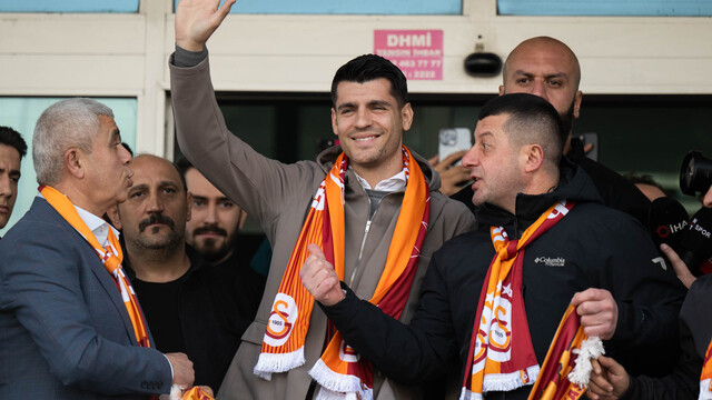 Morata, Galatasaray için İstanbul'da!