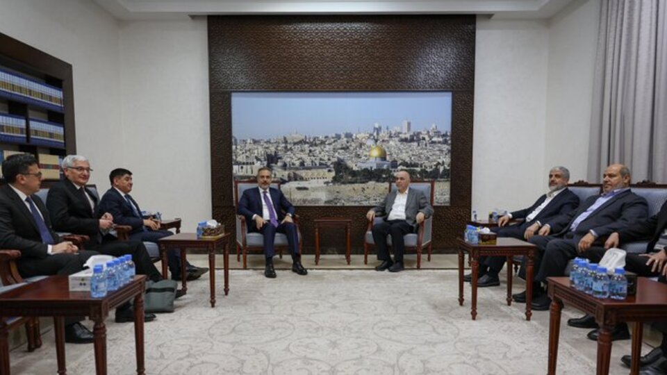 Bakan Fidan, Hamas yetkilileriyle Katarda görüştü